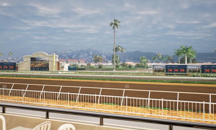 Del Mar Thoroughbred Club - Section Clubhouse Terrace Lvl 2 Tbl 129 Seat View