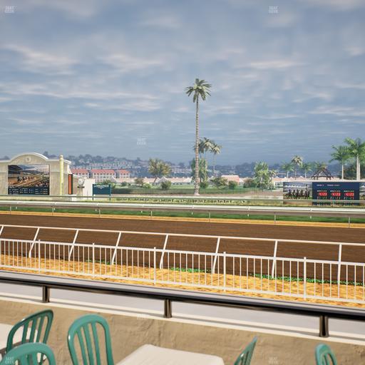 Del Mar Thoroughbred Club - Section Clubhouse Terrace Lvl 2 Tbl 129 Seat View