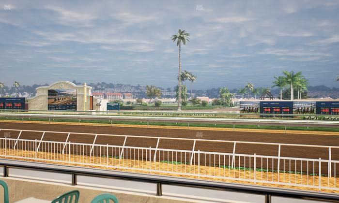 Del Mar Thoroughbred Club - Section Clubhouse Terrace Lvl 2 Tbl 129 Seat View