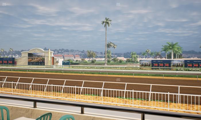 Del Mar Thoroughbred Club - Section Clubhouse Terrace Lvl 2 Tbl 130 Seat View