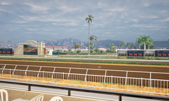 Del Mar Thoroughbred Club - Section Clubhouse Terrace Lvl 2 Tbl 130 Seat View