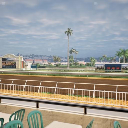 Del Mar Thoroughbred Club - Section Clubhouse Terrace Lvl 2 Tbl 131 Seat View