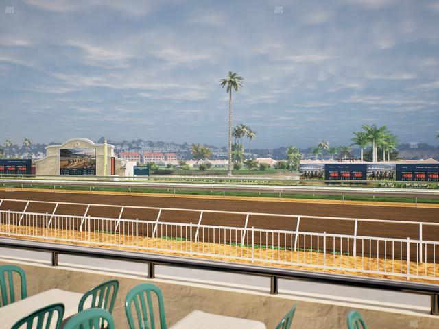 Del Mar Thoroughbred Club - Section Clubhouse Terrace Lvl 2 Tbl 131 Seat View