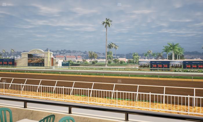 Del Mar Thoroughbred Club - Section Clubhouse Terrace Lvl 2 Tbl 131 Seat View