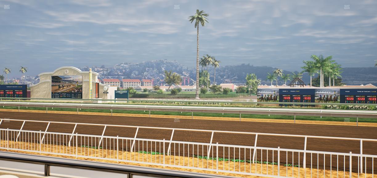 Del Mar Thoroughbred Club - Section Clubhouse Terrace Lvl 2 Tbl 131 Seat View