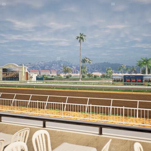 Del Mar Thoroughbred Club - Section Clubhouse Terrace Lvl 2 Tbl 131 Seat View