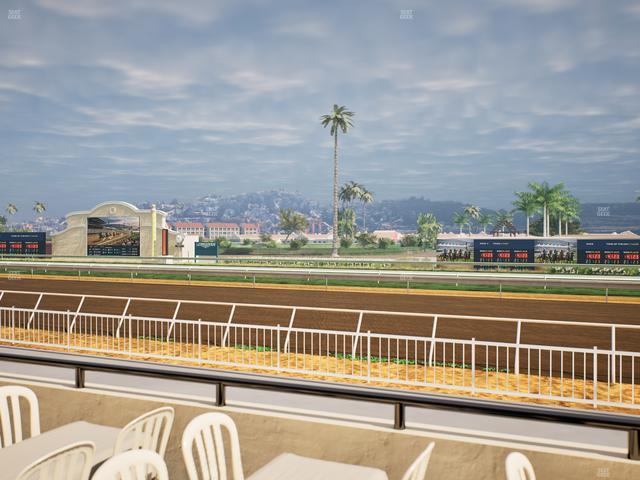 Del Mar Thoroughbred Club - Section Clubhouse Terrace Lvl 2 Tbl 131 Seat View