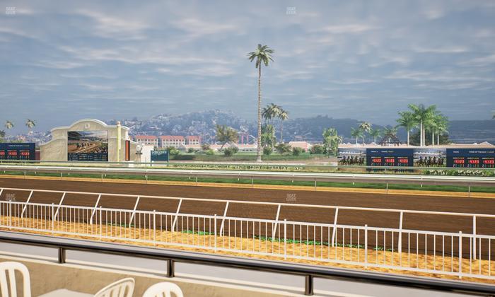 Del Mar Thoroughbred Club - Section Clubhouse Terrace Lvl 2 Tbl 131 Seat View