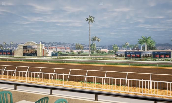 Del Mar Thoroughbred Club - Section Clubhouse Terrace Lvl 2 Tbl 132 Seat View