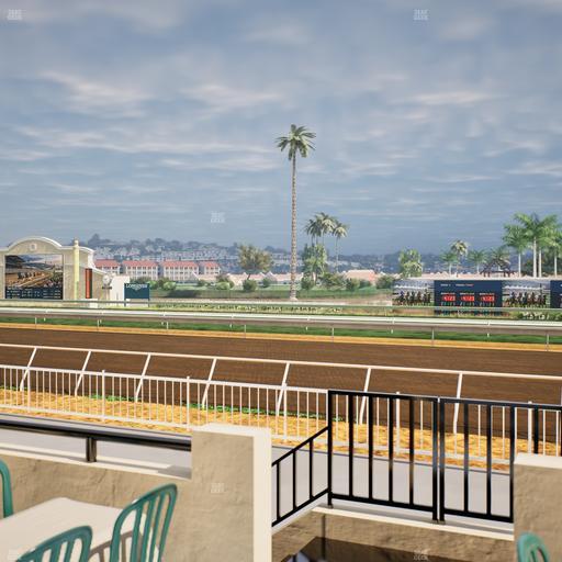 Del Mar Thoroughbred Club - Section Clubhouse Terrace Lvl 2 Tbl 133 Seat View