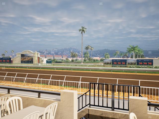 Del Mar Thoroughbred Club - Section Clubhouse Terrace Lvl 2 Tbl 133 Seat View