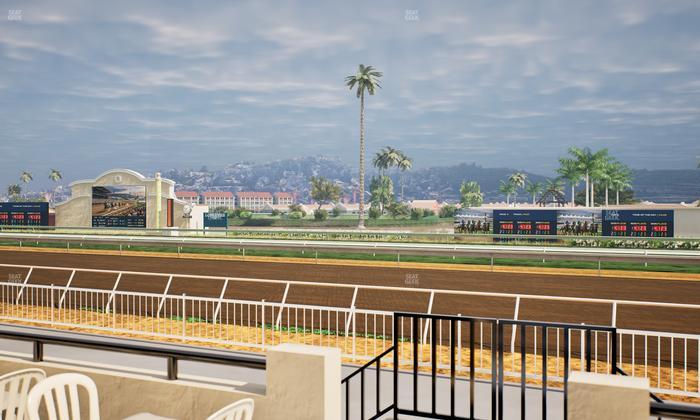Del Mar Thoroughbred Club - Section Clubhouse Terrace Lvl 2 Tbl 133 Seat View