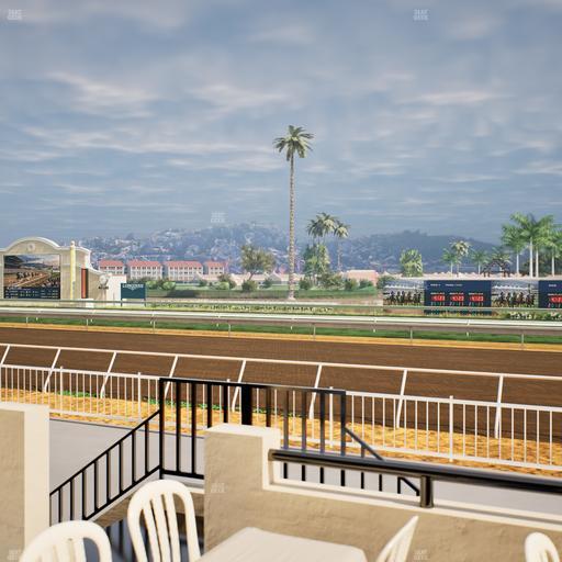 Del Mar Thoroughbred Club - Section Clubhouse Terrace Lvl 2 Tbl 134 Seat View