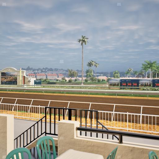 Del Mar Thoroughbred Club - Section Clubhouse Terrace Lvl 2 Tbl 134 Seat View