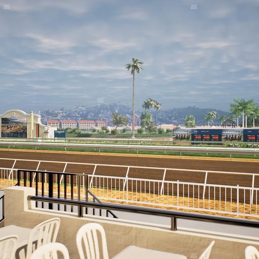 Del Mar Thoroughbred Club - Section Clubhouse Terrace Lvl 2 Tbl 135 Seat View