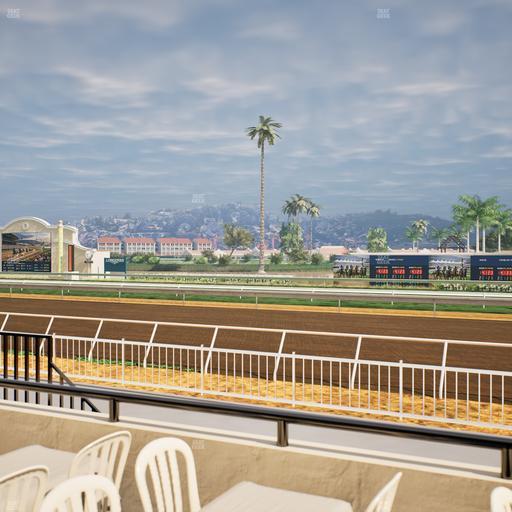 Del Mar Thoroughbred Club - Section Clubhouse Terrace Lvl 2 Tbl 136 Seat View