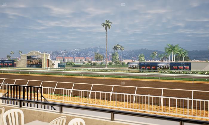 Del Mar Thoroughbred Club - Section Clubhouse Terrace Lvl 2 Tbl 136 Seat View