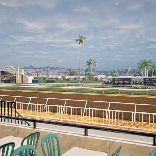Del Mar Thoroughbred Club - Section Clubhouse Terrace Lvl 2 Tbl 136 Seat View
