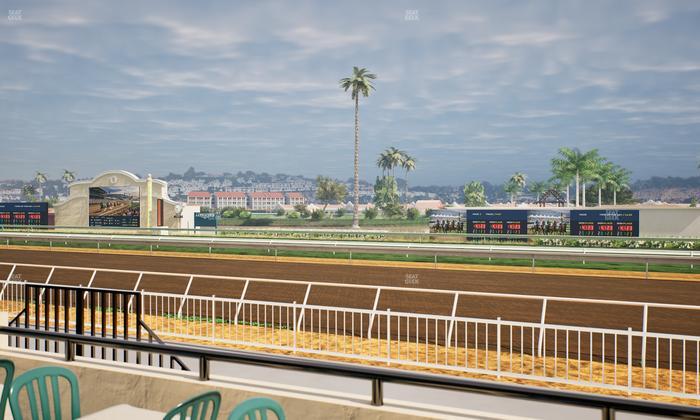 Del Mar Thoroughbred Club - Section Clubhouse Terrace Lvl 2 Tbl 136 Seat View