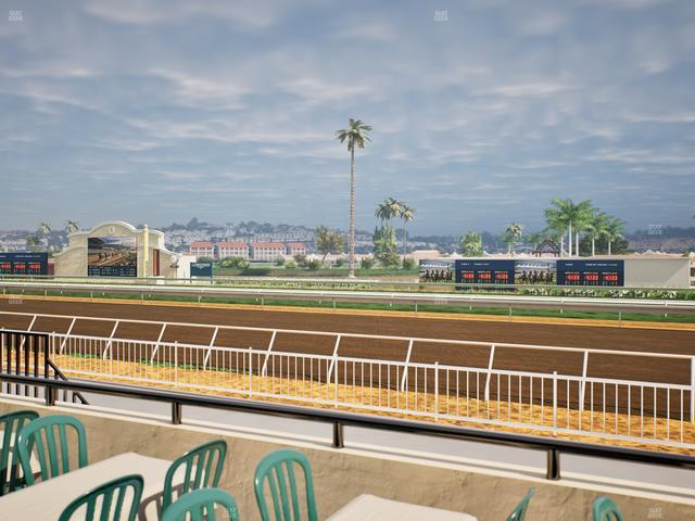 Del Mar Thoroughbred Club - Section Clubhouse Terrace Lvl 2 Tbl 137 Seat View