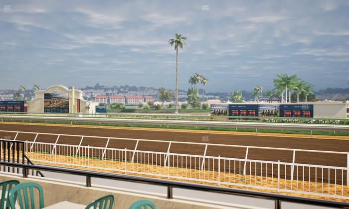 Del Mar Thoroughbred Club - Section Clubhouse Terrace Lvl 2 Tbl 137 Seat View