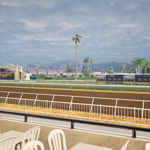 Del Mar Thoroughbred Club - Section Clubhouse Terrace Lvl 2 Tbl 137 Seat View