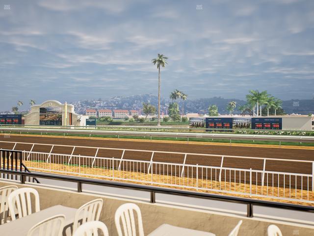 Del Mar Thoroughbred Club - Section Clubhouse Terrace Lvl 2 Tbl 137 Seat View
