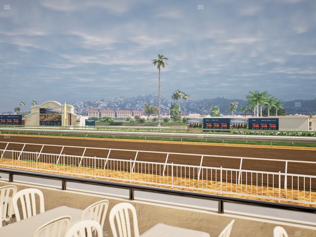 Del Mar Thoroughbred Club - Section Clubhouse Terrace Lvl 2 Tbl 138 Seat View
