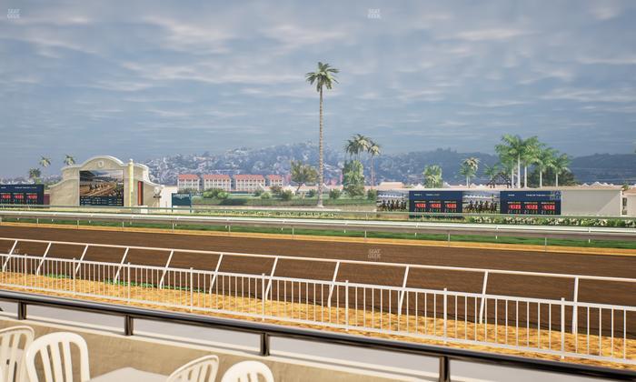 Del Mar Thoroughbred Club - Section Clubhouse Terrace Lvl 2 Tbl 138 Seat View