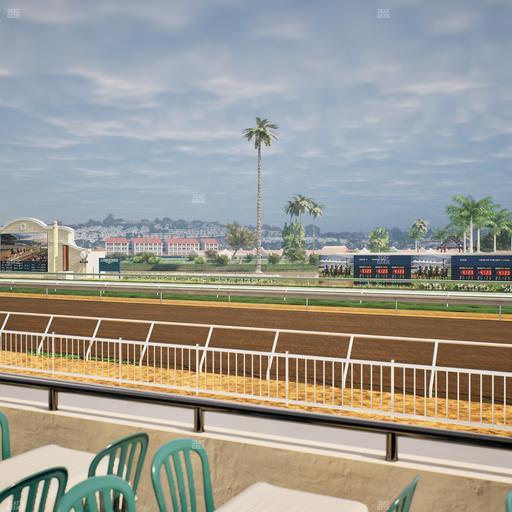 Del Mar Thoroughbred Club - Section Clubhouse Terrace Lvl 2 Tbl 138 Seat View