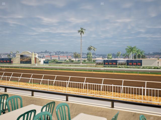 Del Mar Thoroughbred Club - Section Clubhouse Terrace Lvl 2 Tbl 138 Seat View