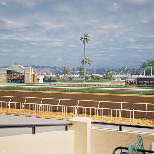 Del Mar Thoroughbred Club - Section Clubhouse Terrace Lvl 2 Tbl 207 Seat View