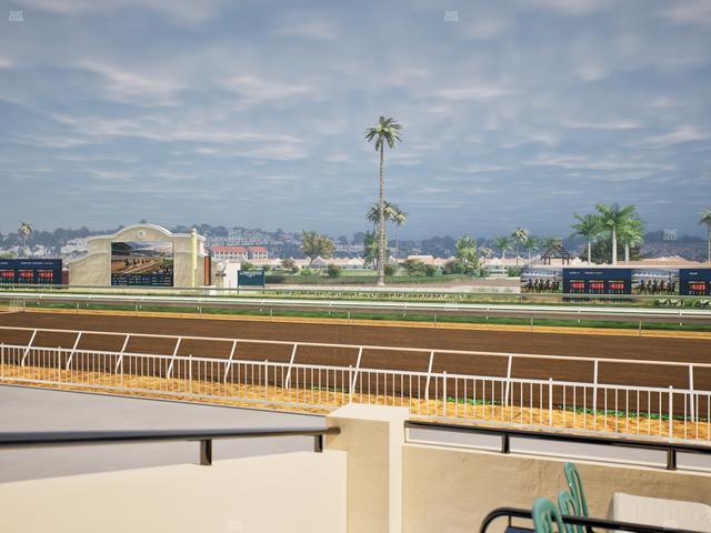 Del Mar Thoroughbred Club - Section Clubhouse Terrace Lvl 2 Tbl 207 Seat View