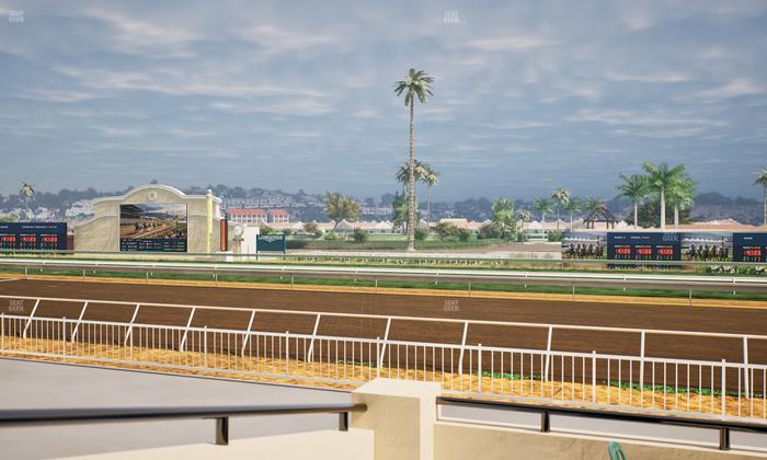 Del Mar Thoroughbred Club - Section Clubhouse Terrace Lvl 2 Tbl 207 Seat View
