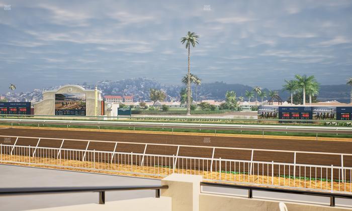 Del Mar Thoroughbred Club - Section Clubhouse Terrace Lvl 2 Tbl 207 Seat View