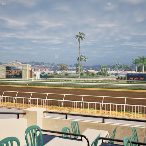 Del Mar Thoroughbred Club - Section Clubhouse Terrace Lvl 2 Tbl 208 Seat View