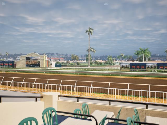 Del Mar Thoroughbred Club - Section Clubhouse Terrace Lvl 2 Tbl 208 Seat View