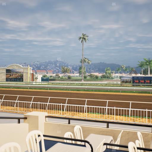 Del Mar Thoroughbred Club - Section Clubhouse Terrace Lvl 2 Tbl 208 Seat View