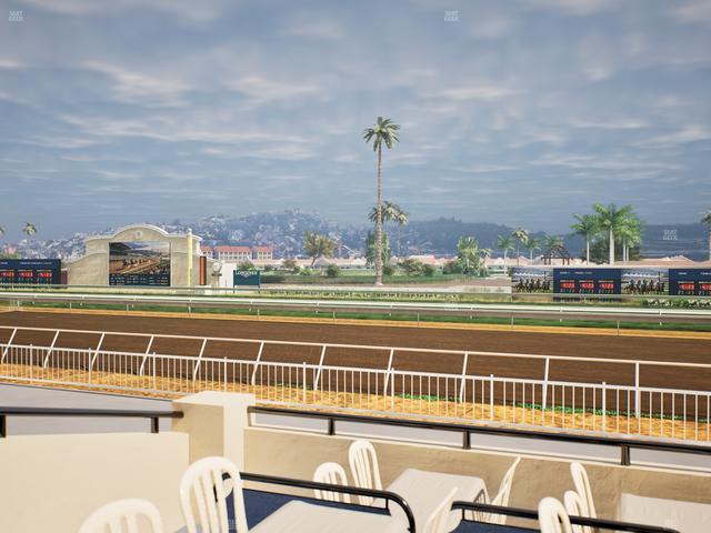 Del Mar Thoroughbred Club - Section Clubhouse Terrace Lvl 2 Tbl 208 Seat View