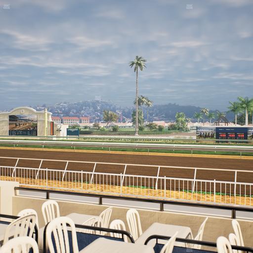 Del Mar Thoroughbred Club - Section Clubhouse Terrace Lvl 2 Tbl 209 Seat View