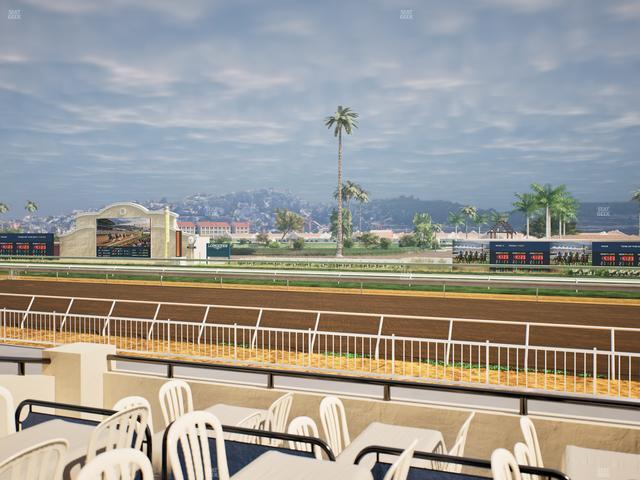 Del Mar Thoroughbred Club - Section Clubhouse Terrace Lvl 2 Tbl 209 Seat View