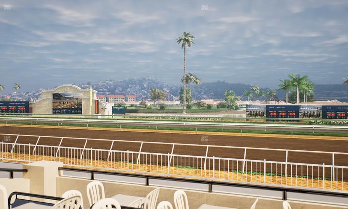 Del Mar Thoroughbred Club - Section Clubhouse Terrace Lvl 2 Tbl 209 Seat View