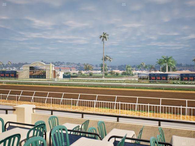Del Mar Thoroughbred Club - Section Clubhouse Terrace Lvl 2 Tbl 209 Seat View