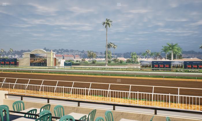 Del Mar Thoroughbred Club - Section Clubhouse Terrace Lvl 2 Tbl 210 Seat View