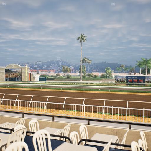 Del Mar Thoroughbred Club - Section Clubhouse Terrace Lvl 2 Tbl 210 Seat View