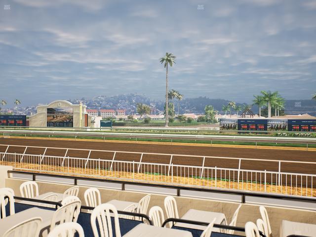 Del Mar Thoroughbred Club - Section Clubhouse Terrace Lvl 2 Tbl 210 Seat View