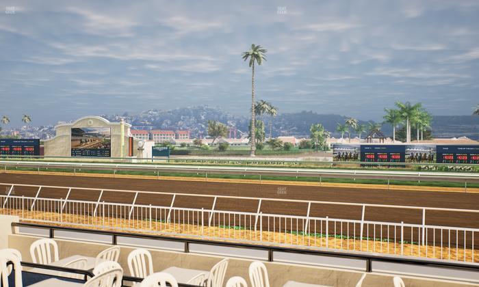 Del Mar Thoroughbred Club - Section Clubhouse Terrace Lvl 2 Tbl 210 Seat View