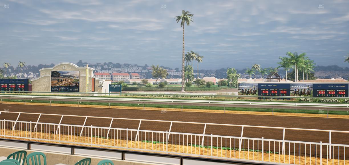 Del Mar Thoroughbred Club - Section Clubhouse Terrace Lvl 2 Tbl 211 Seat View