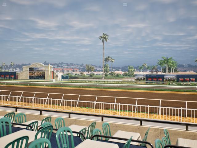 Del Mar Thoroughbred Club - Section Clubhouse Terrace Lvl 2 Tbl 211 Seat View