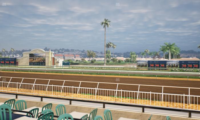 Del Mar Thoroughbred Club - Section Clubhouse Terrace Lvl 2 Tbl 211 Seat View